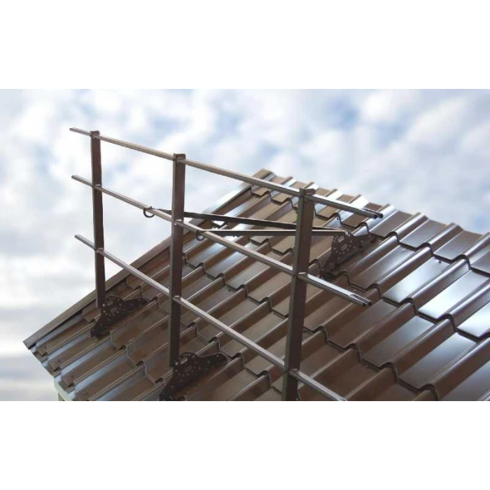 Ограждение кровельное на фальц Grand Line 1,2х3 RAL 7024