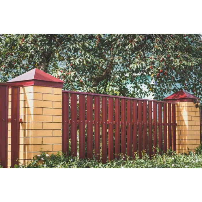 Штакетник М-образный А Grand Line 0,45 Print Elite Golden Wood Golden Wood